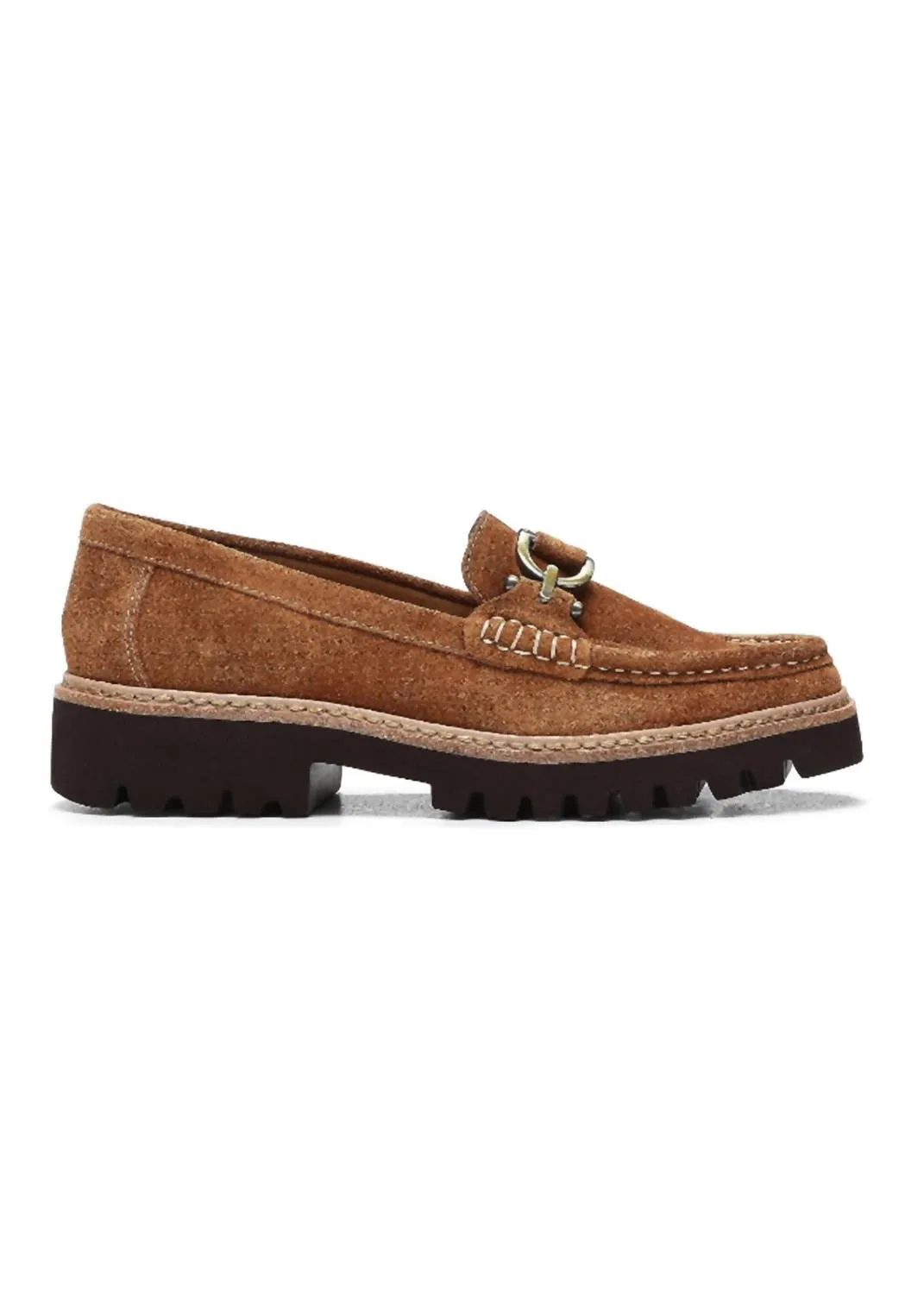 Women Heliocs Loafer In Saddle