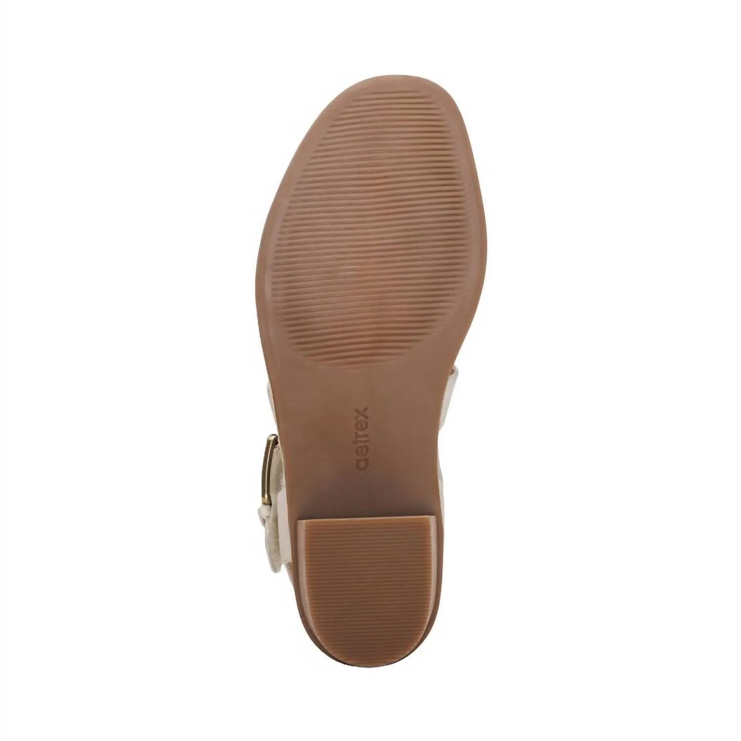 Women Kristin Block Heel Sandal In Ivory