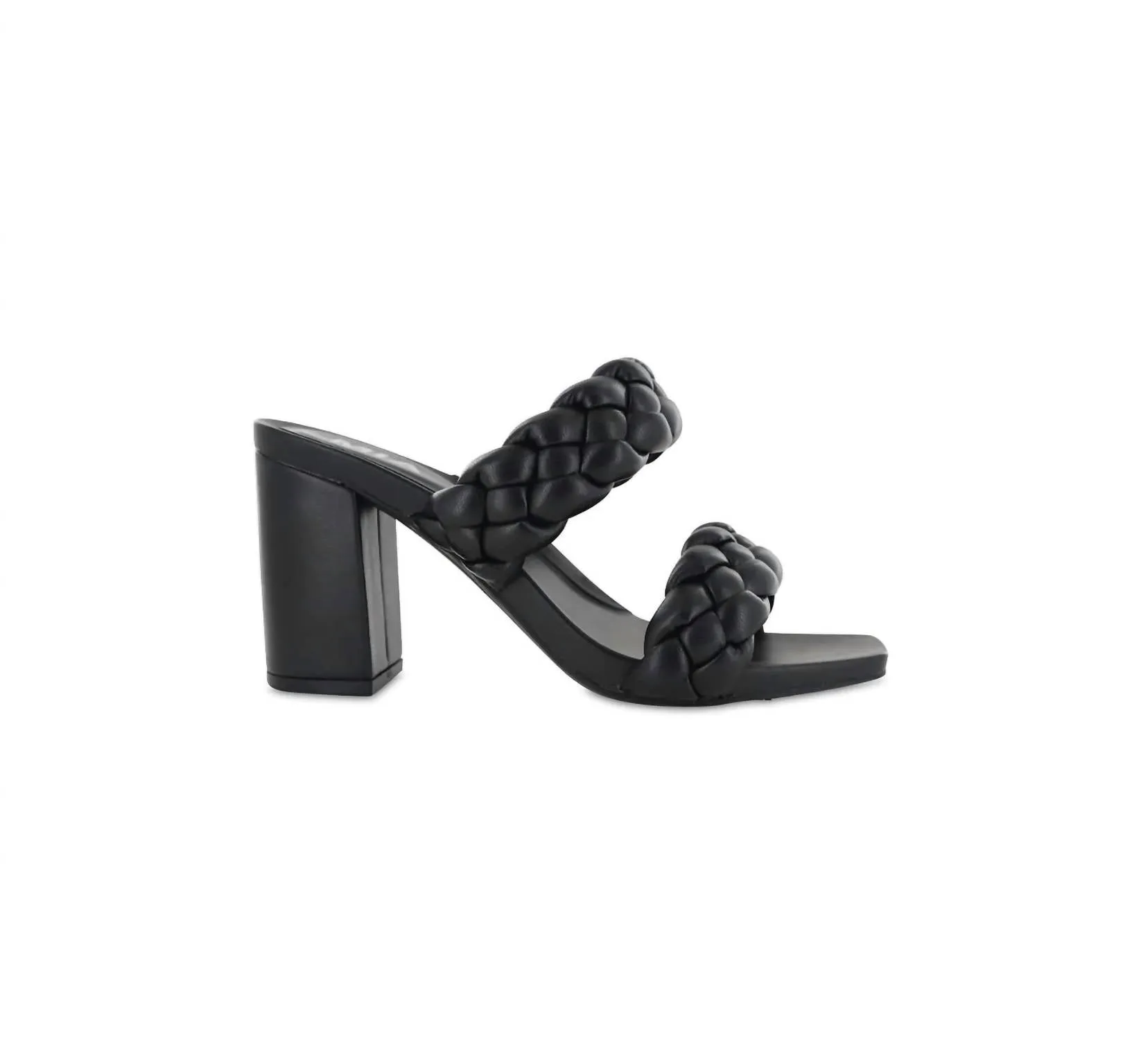Women Maine Braided Sandal In Black
