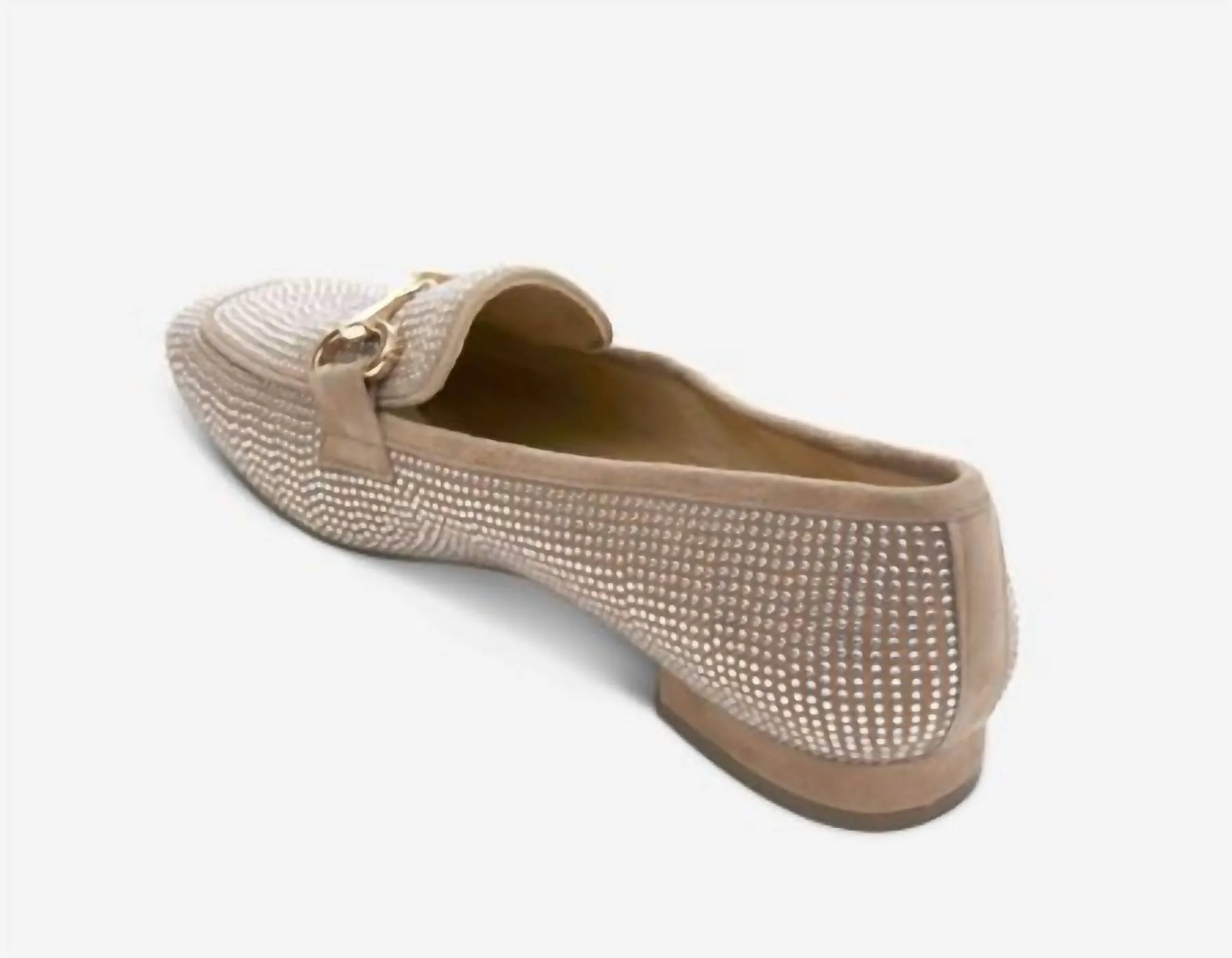 Women Sharla Flats In Military Suede