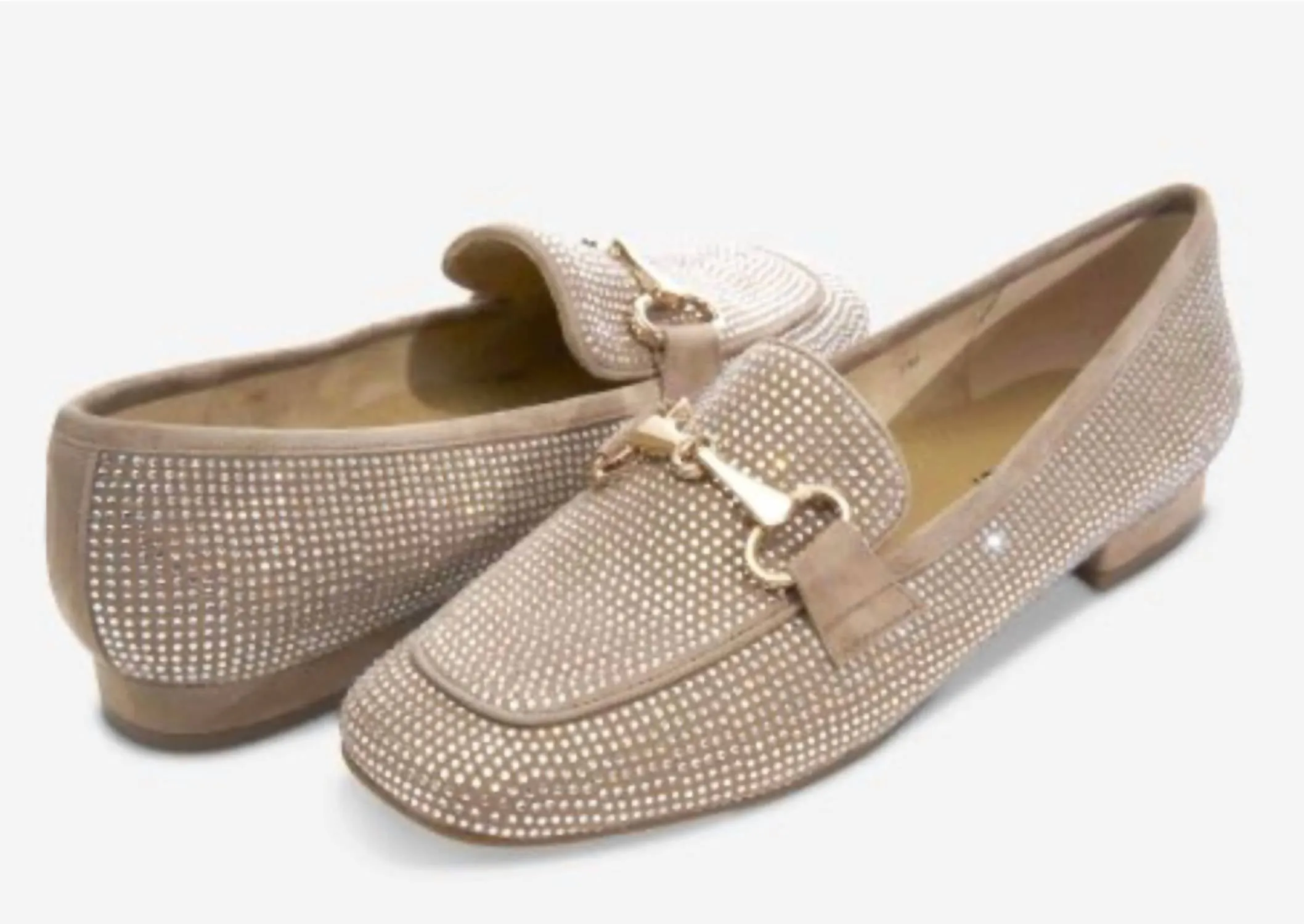 Women Sharla Flats In Military Suede