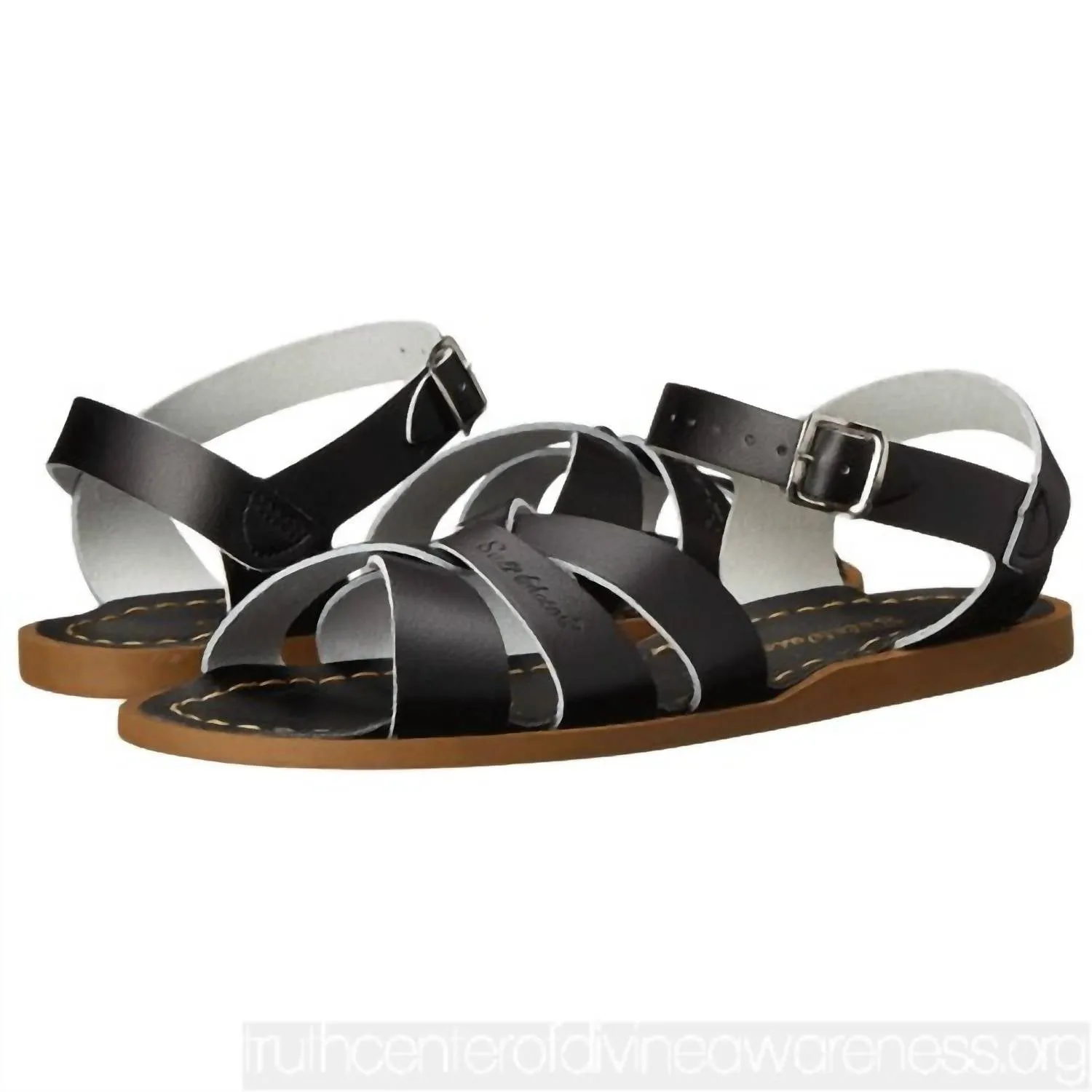 Women's Adult To Kids Original Flat Sandals In Black