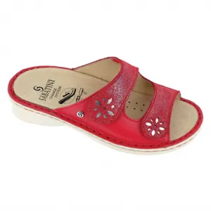 Women's Alma Sandal In Rosso Brina/galaxy