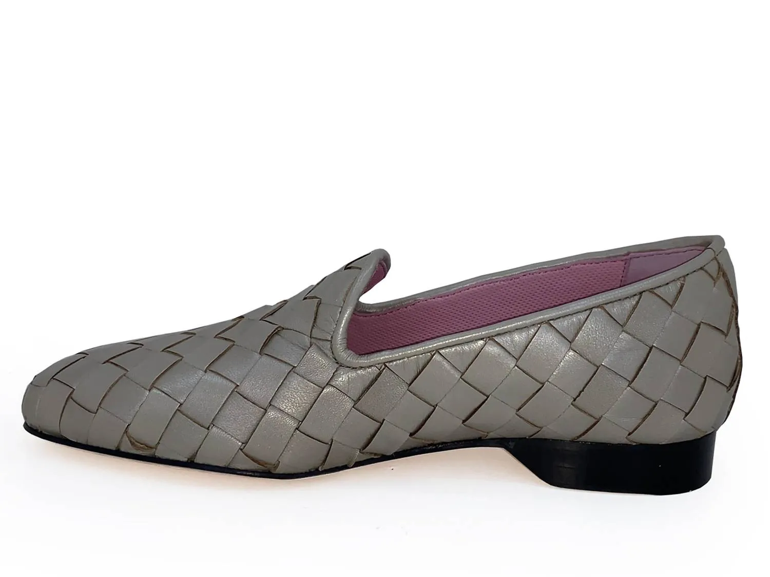 Women's Alyssa Woven Loafer In Plantino True Glove