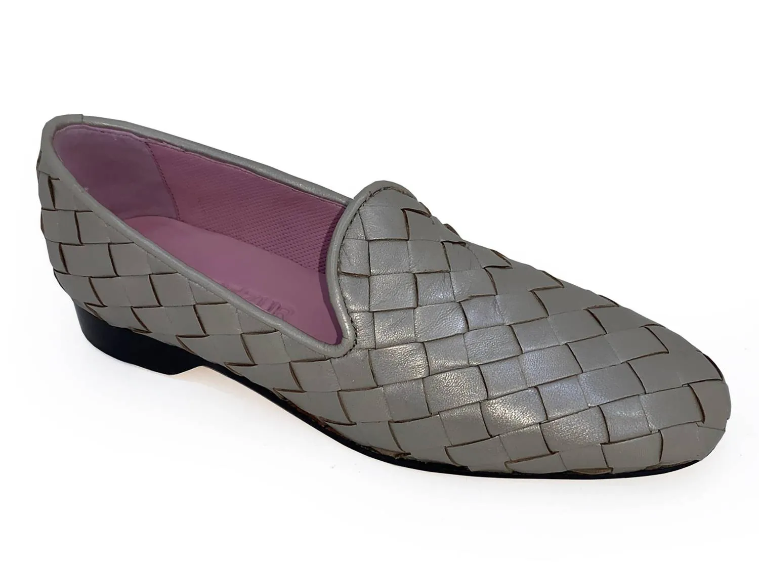 Women's Alyssa Woven Loafer In Plantino True Glove