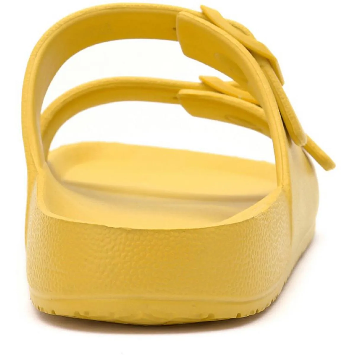 Womens Animal Print Buckle Footbed Sandals