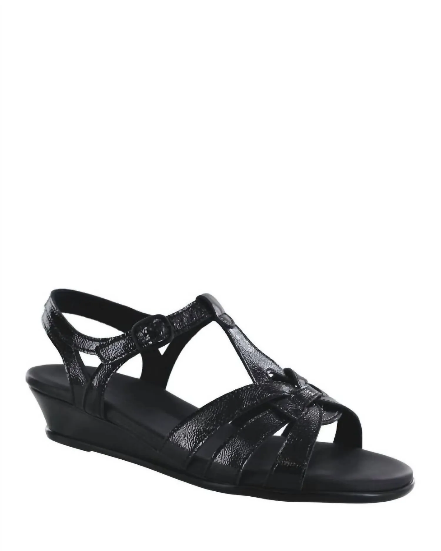 Women's Aurora T-Strap Sandal In Carbon
