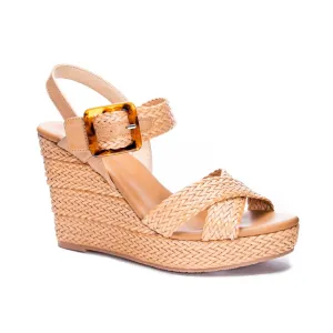 Women's Best-Known Wedge Sandal In Tan