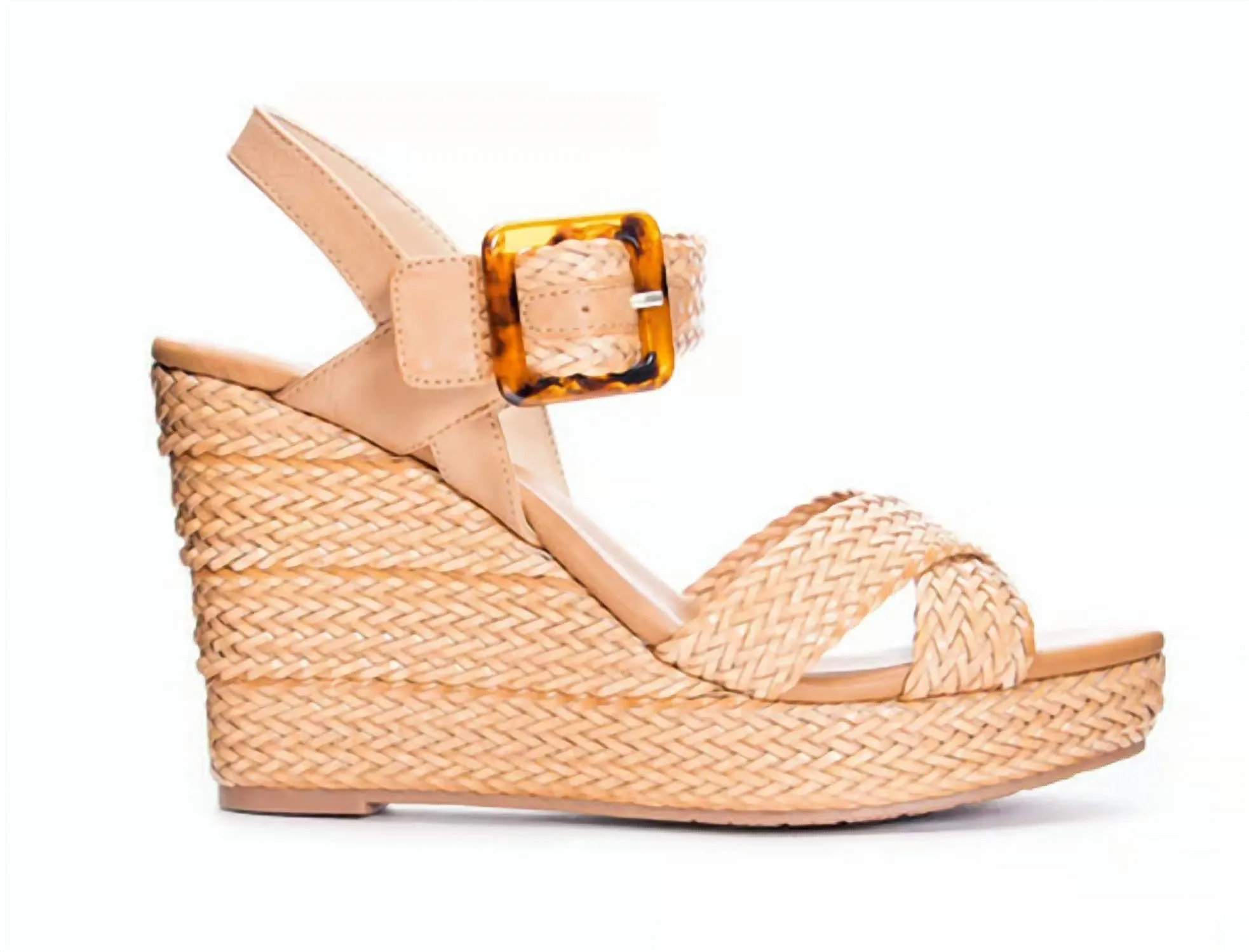Women's Best-Known Wedge Sandal In Tan