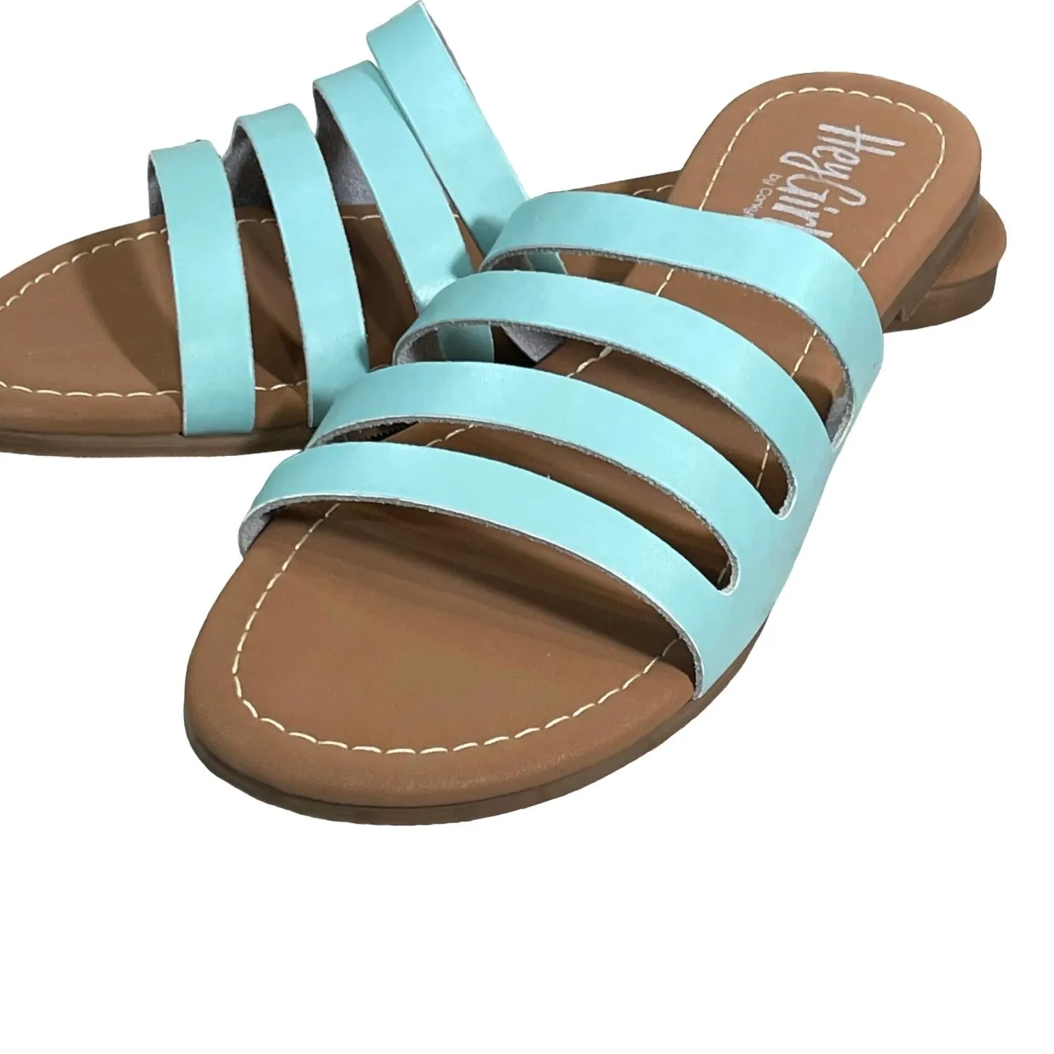 Women's Bikini Sandal In Aqua