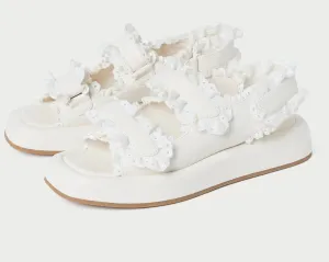 Women's Blaise Two Strap Platform Sandal In Cream