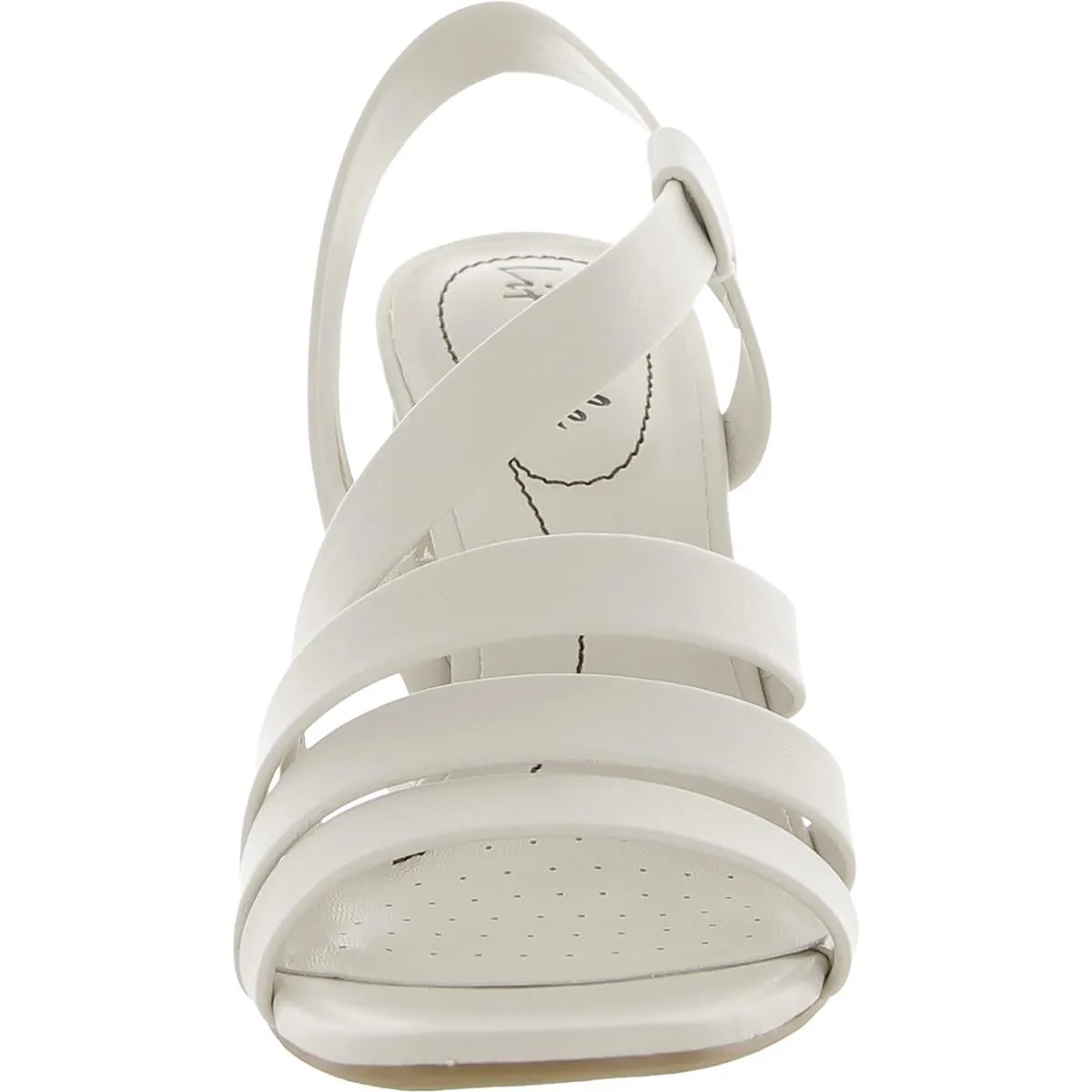 Womens Block Heel Strappy Heels