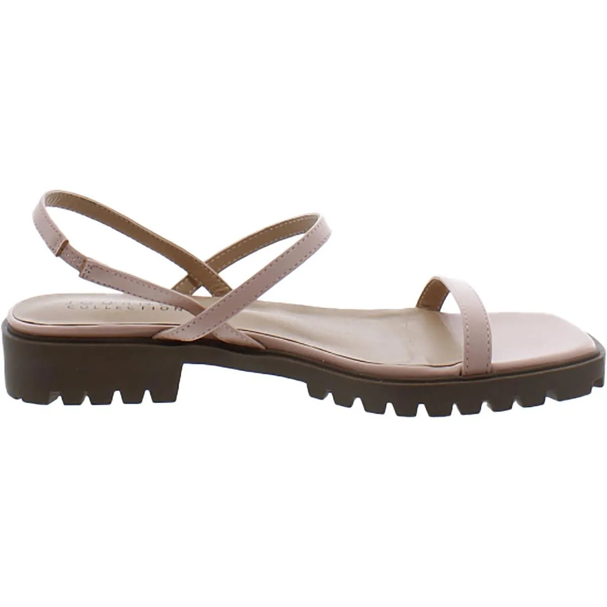 Womens Comfort Insole Manmade Flatform Sandals