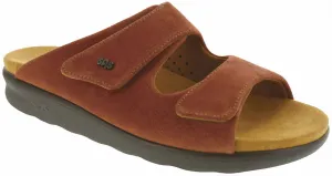 Women's Cozy Slide Sandal In Rust