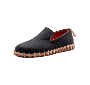 Women's Crystal Loafer In Black