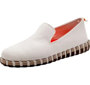 Women's Crystal Loafer In White