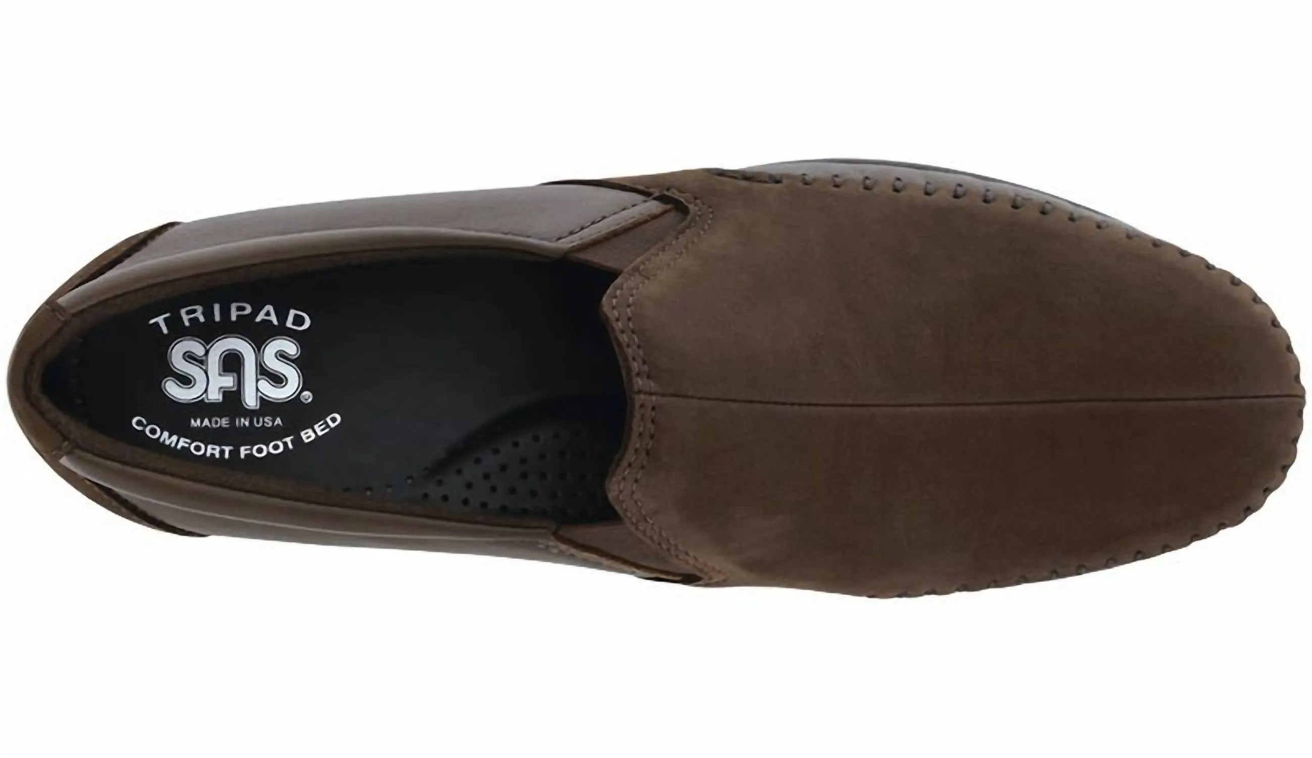 Women's Dream Slip On Loafer - Medium In Turf/coffee