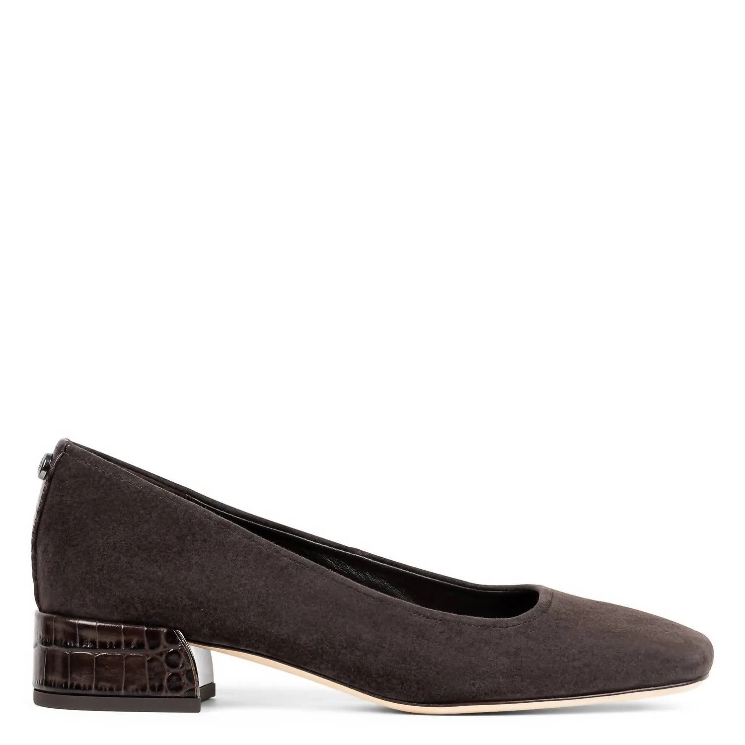 Women's Dreww Pump Shoes In Dark Brown Suede