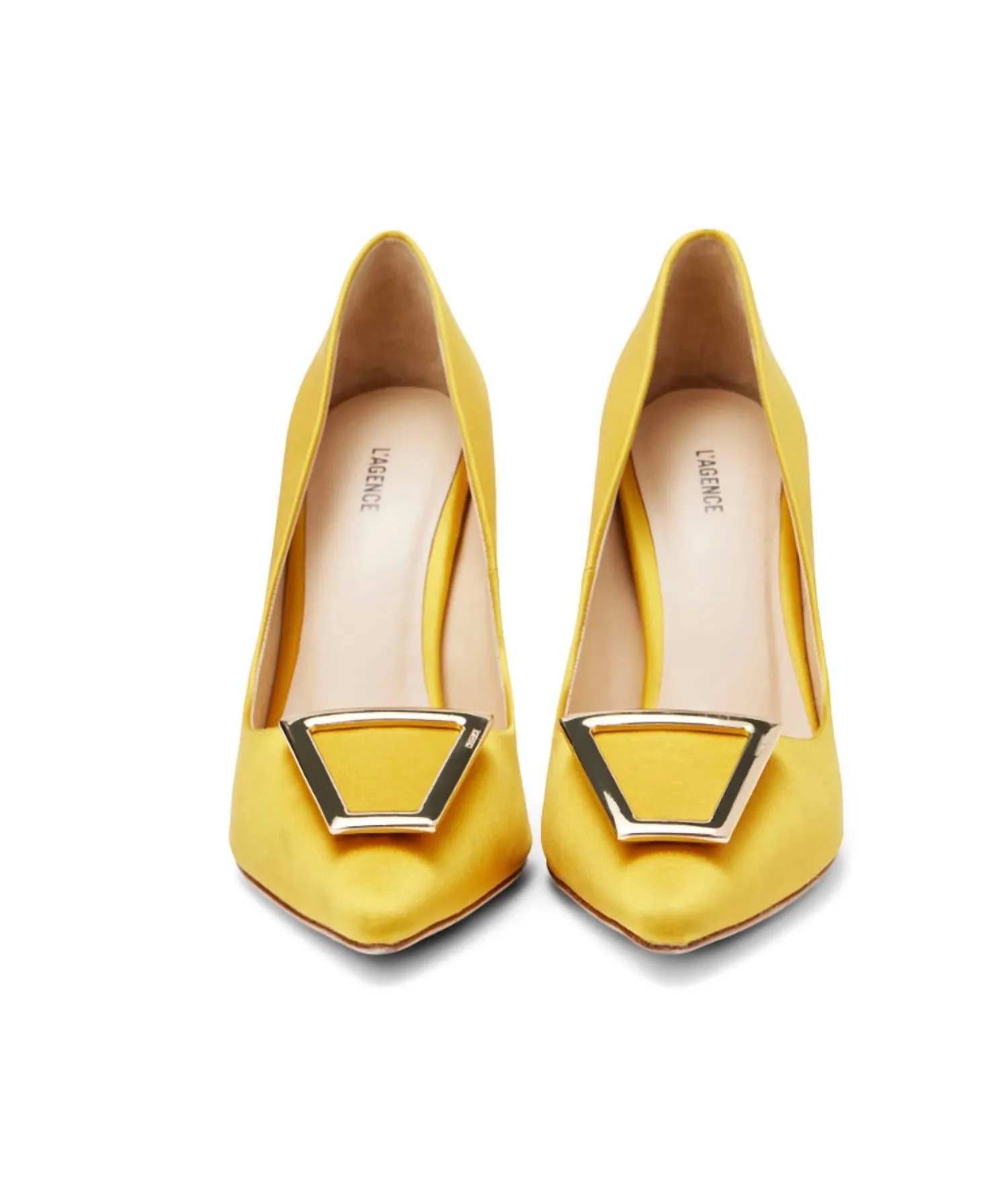Women's Elea Pump In Citrine Satin