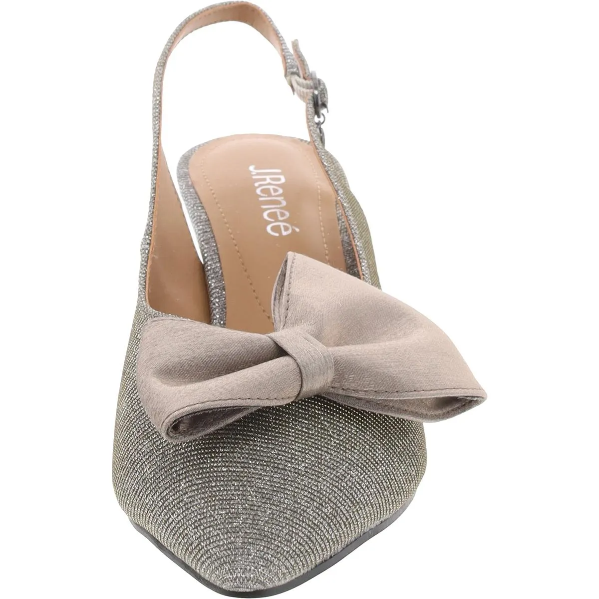 Womens Embellished Slingback Heels