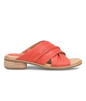 Women's Fallon Slide Sandal In Coral