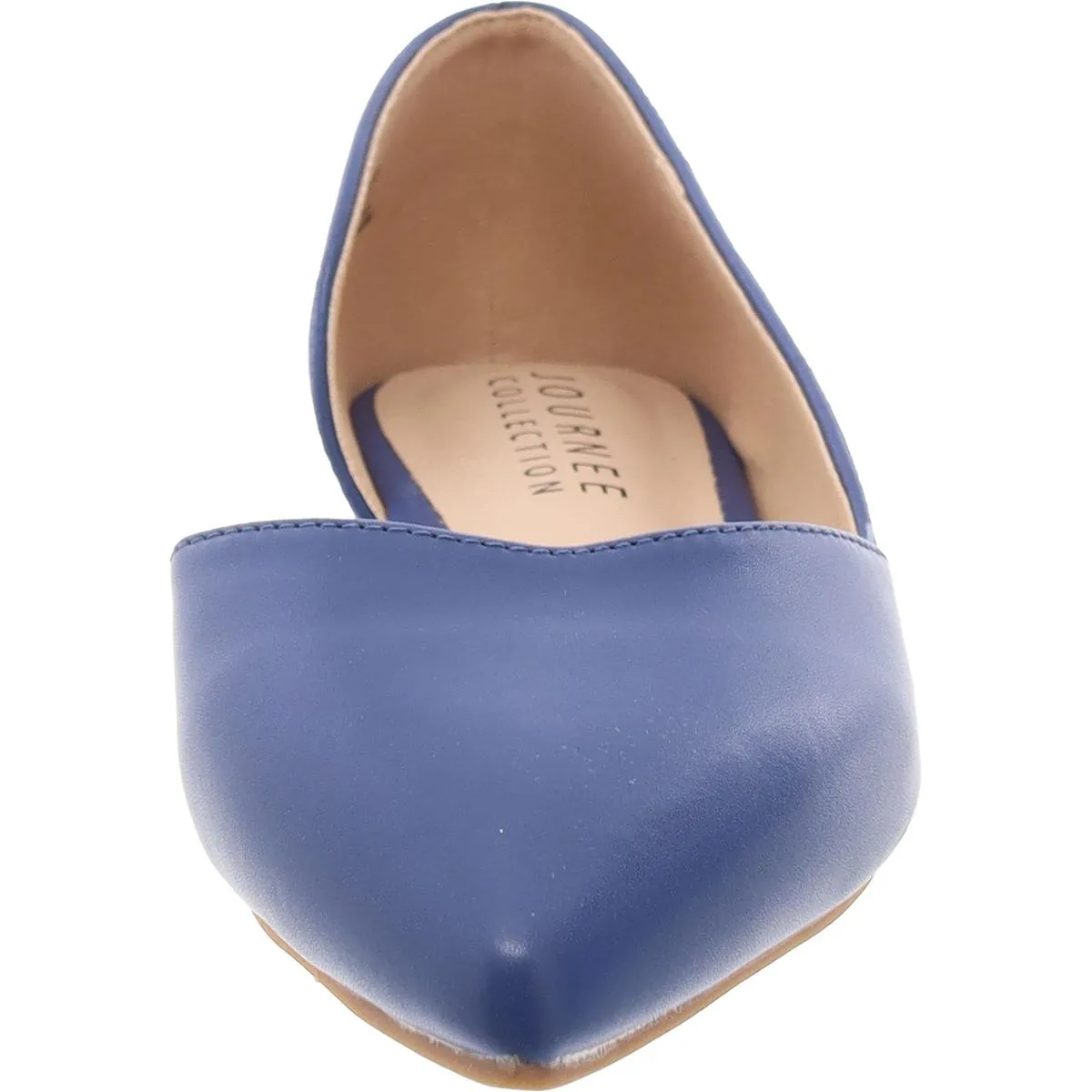 Womens Faux Leather Padded Insole D'Orsay