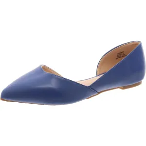 Womens Faux Leather Padded Insole D'Orsay
