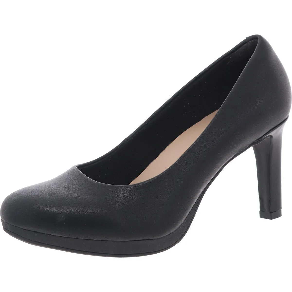 Womens Faux Leather Pumps
