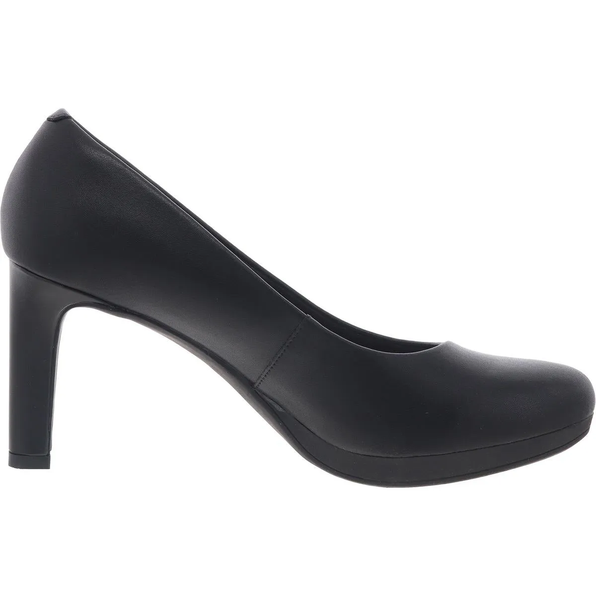 Womens Faux Leather Pumps