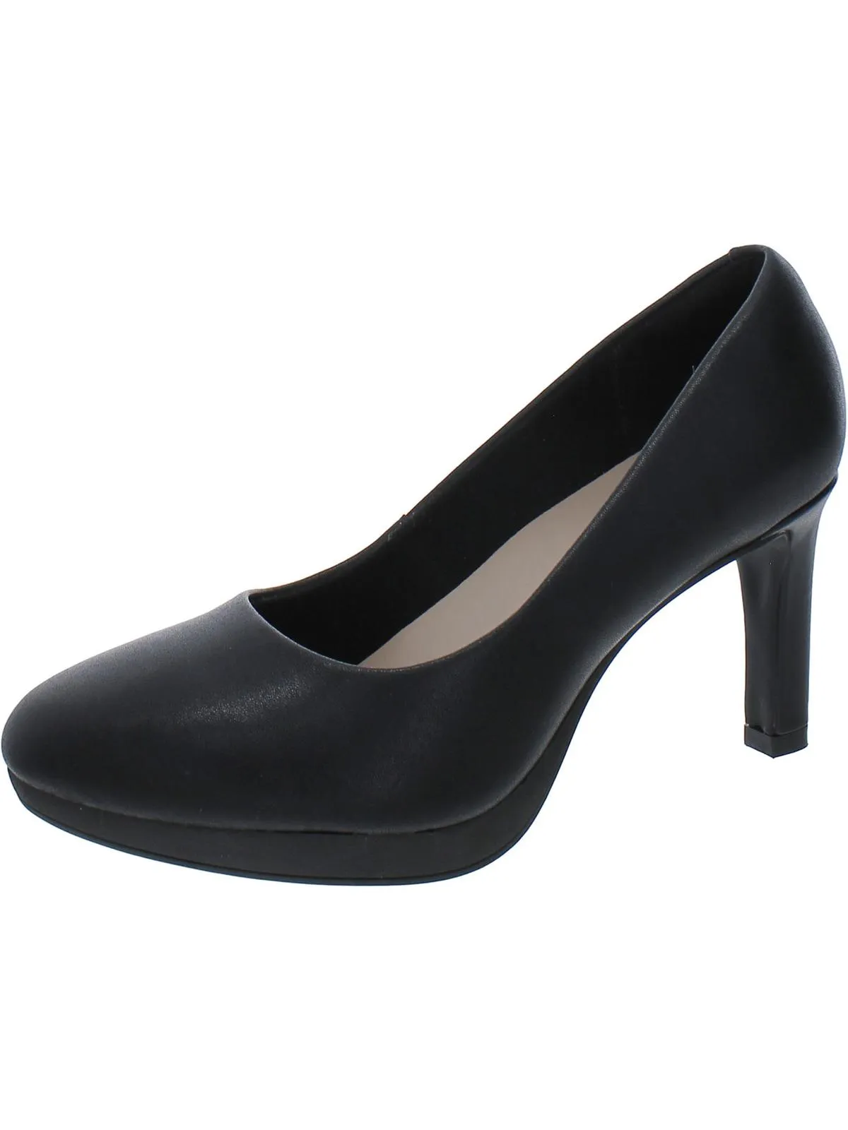 Womens Faux Leather Pumps