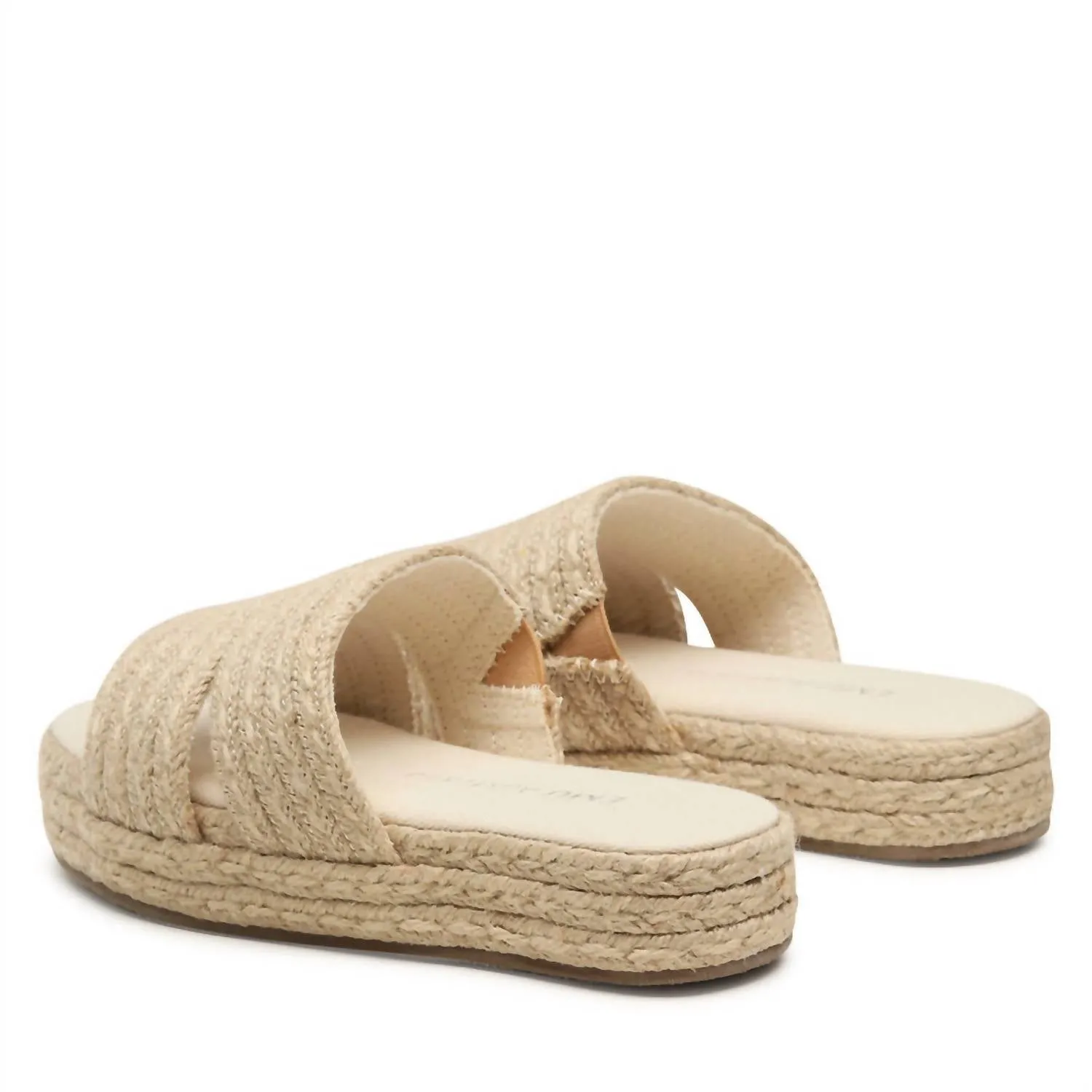 Women's Fern Slide Sandal In Natural