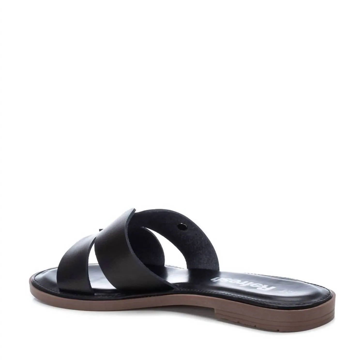 Women's Flat Sandals In Black