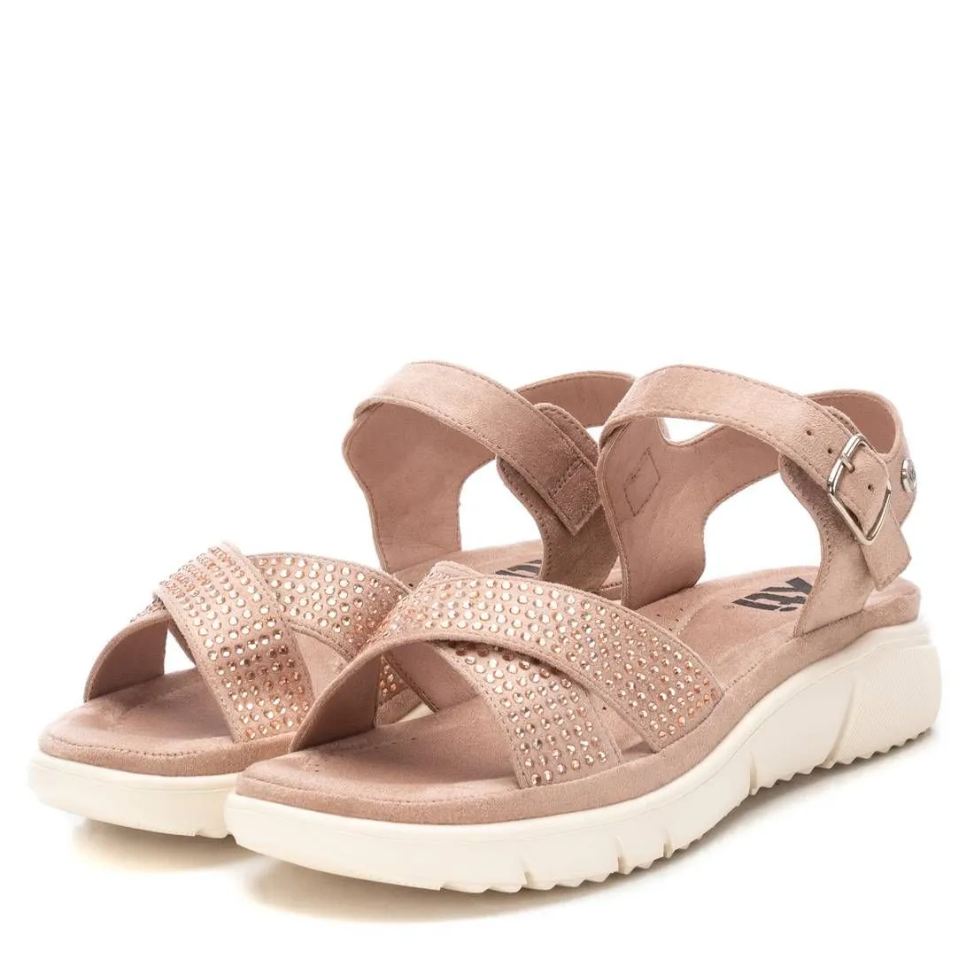 Women's Flat Suede Sandals By XTI_