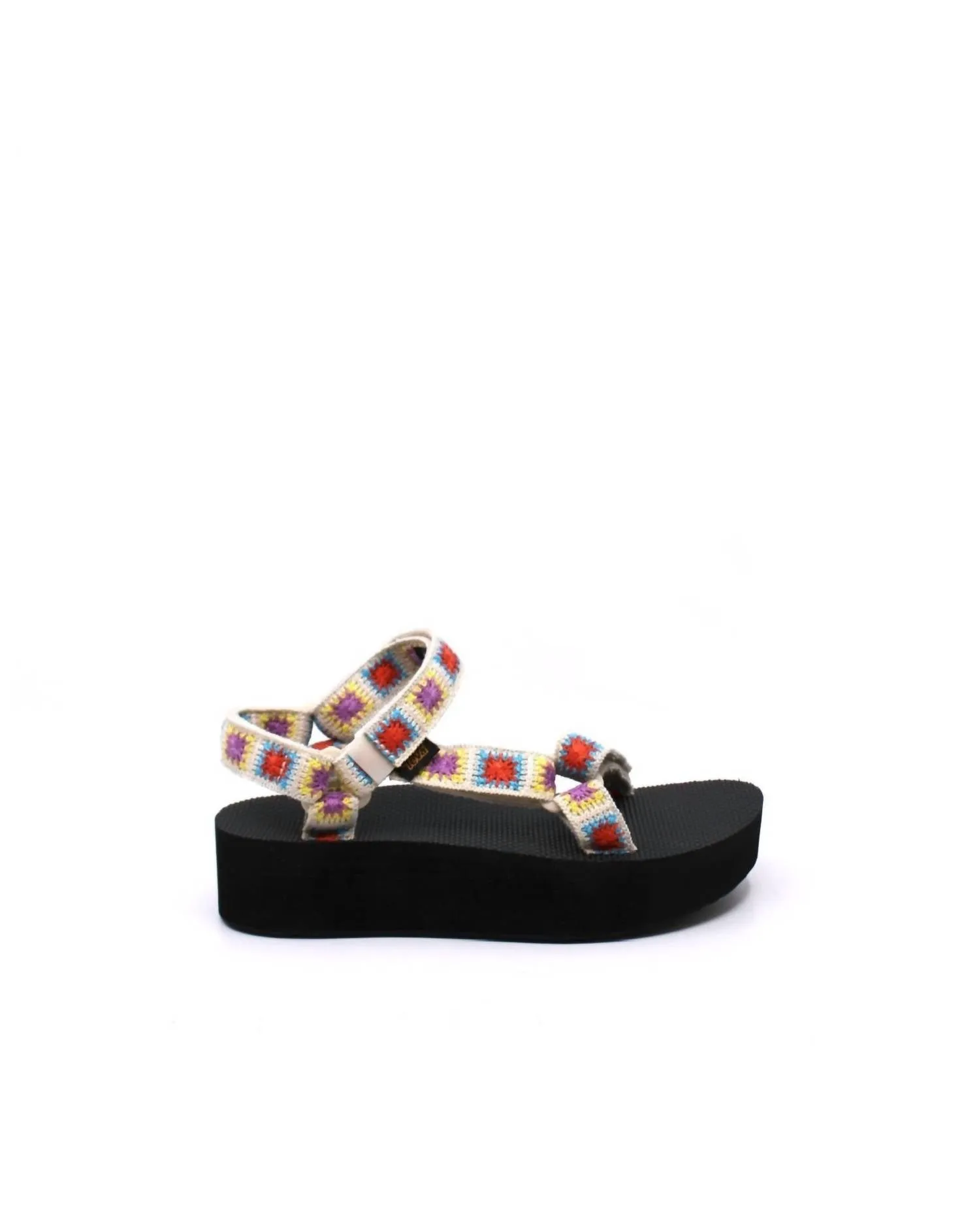 Women's Flatform Universal Crochet Sandal In Explore