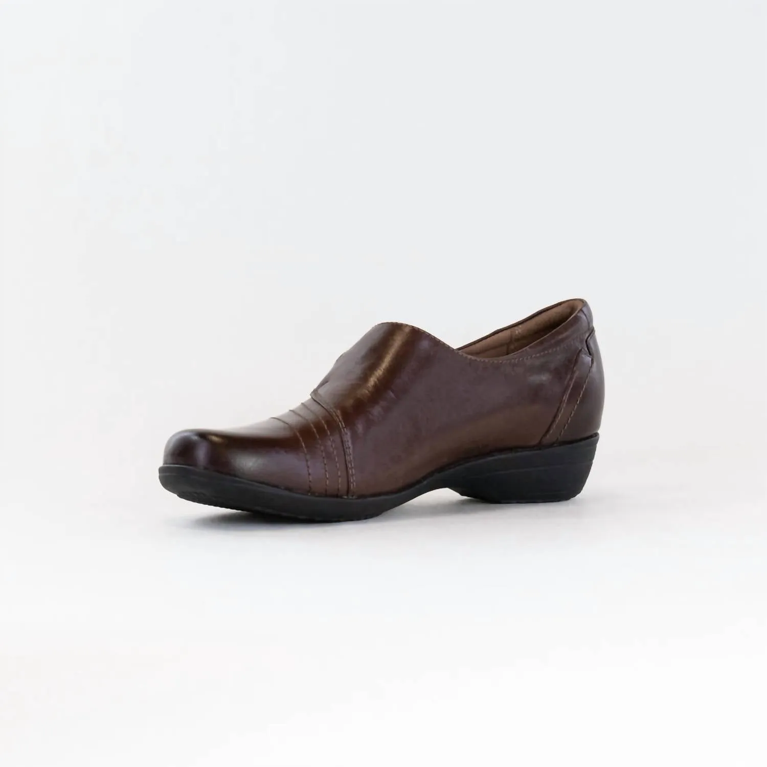 Women's Franny Calf Loafer In Chocolate Burnished