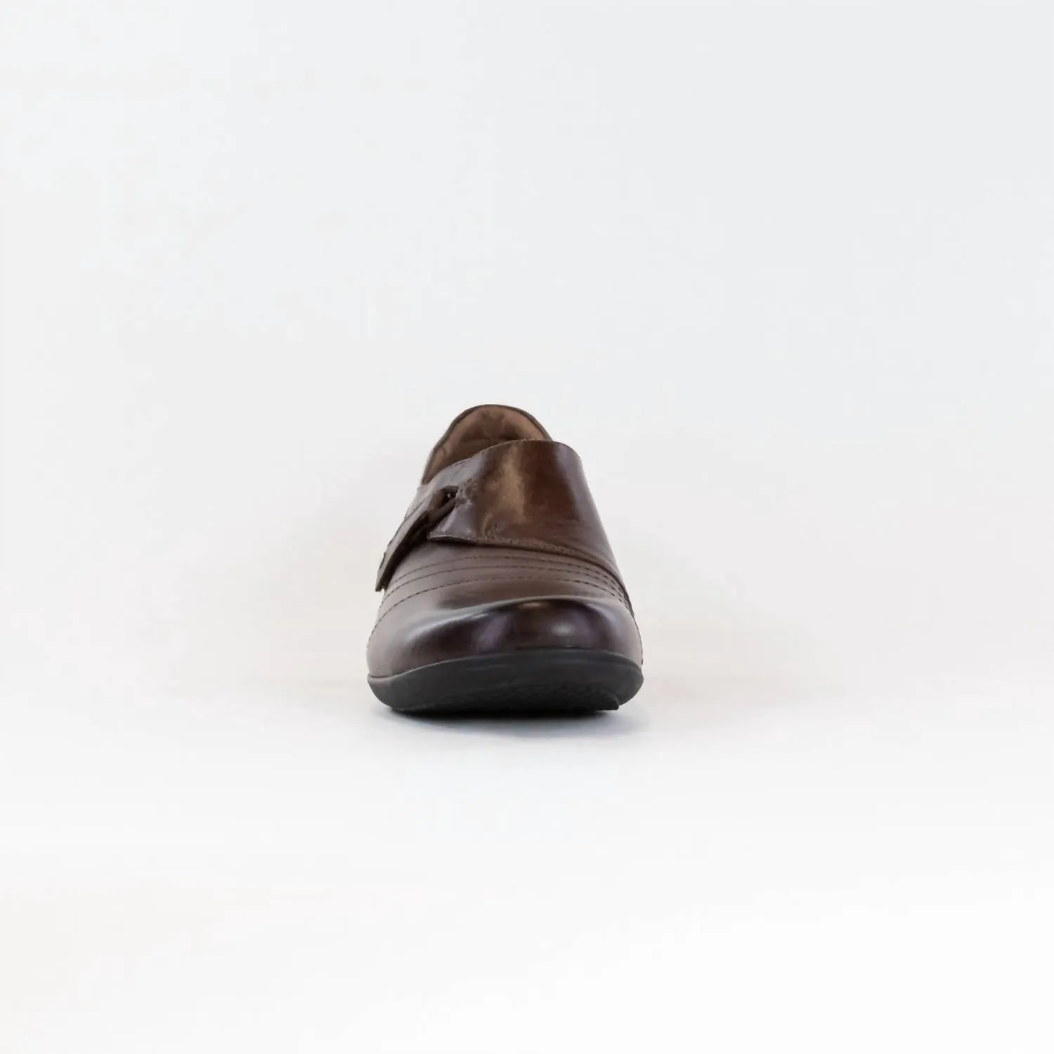 Women's Franny Calf Loafer In Chocolate Burnished
