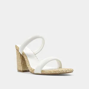 Women's Gardenia Heel In White