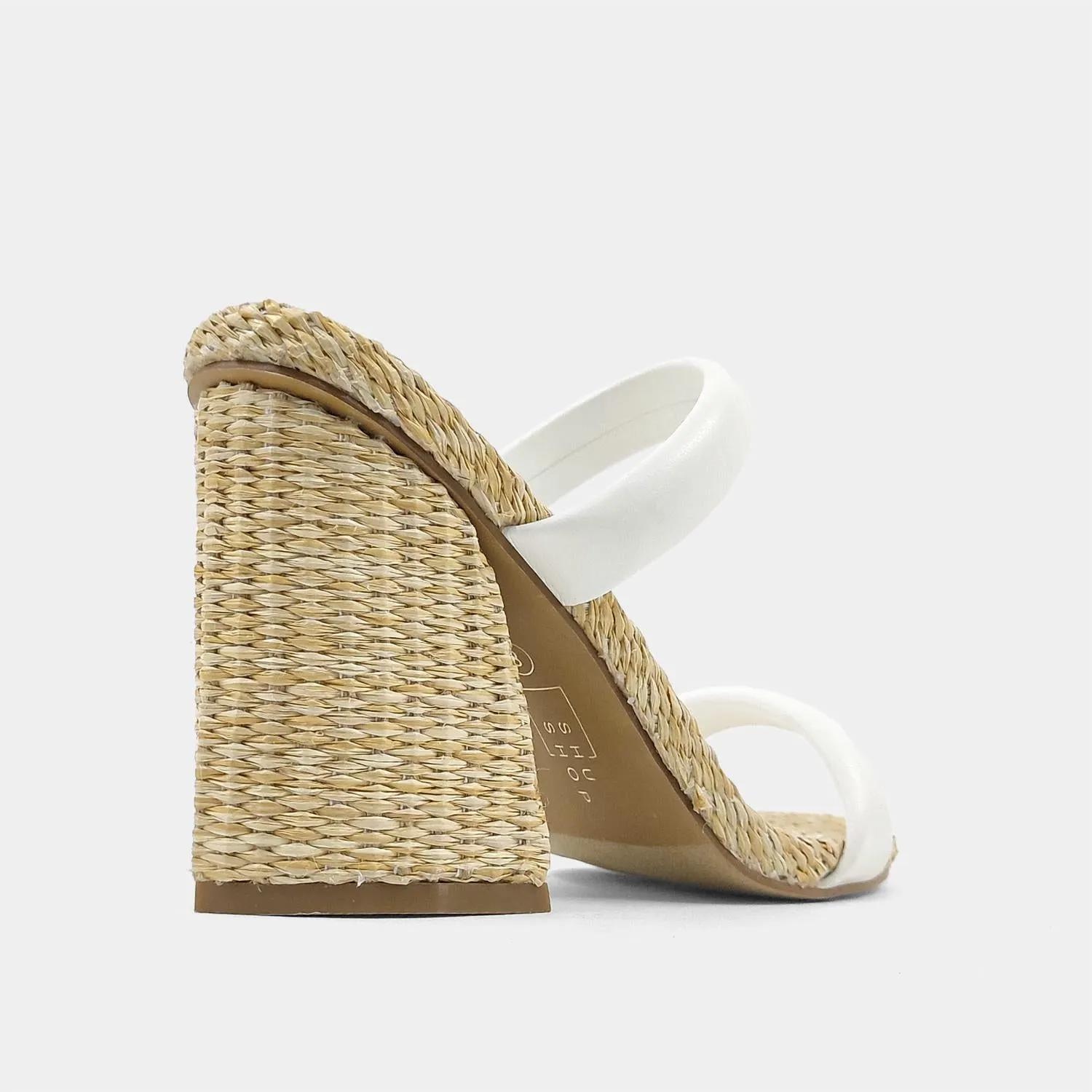 Women's Gardenia Heel In White
