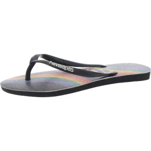 Womens Glitter Flip-Flops