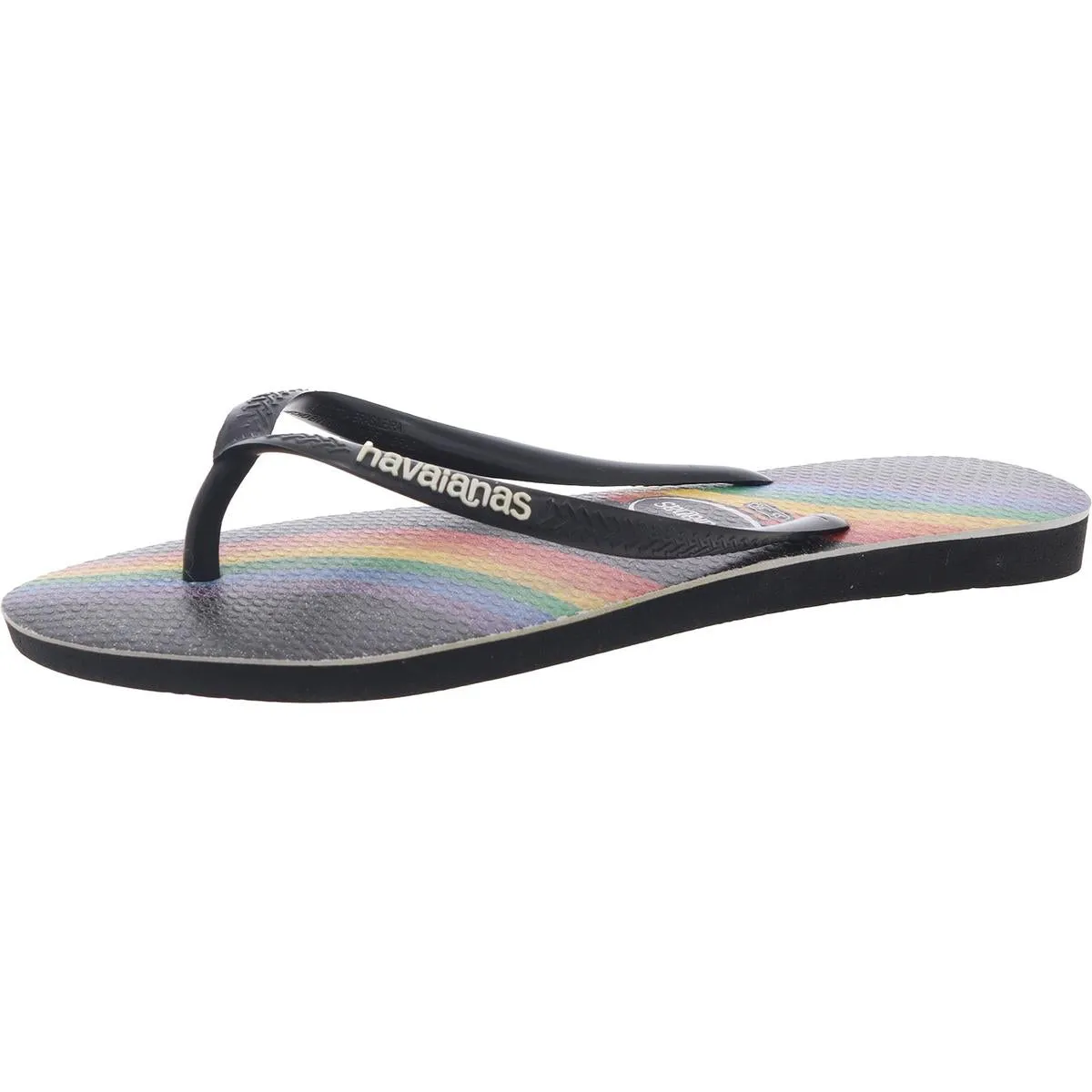 Womens Glitter Flip-Flops