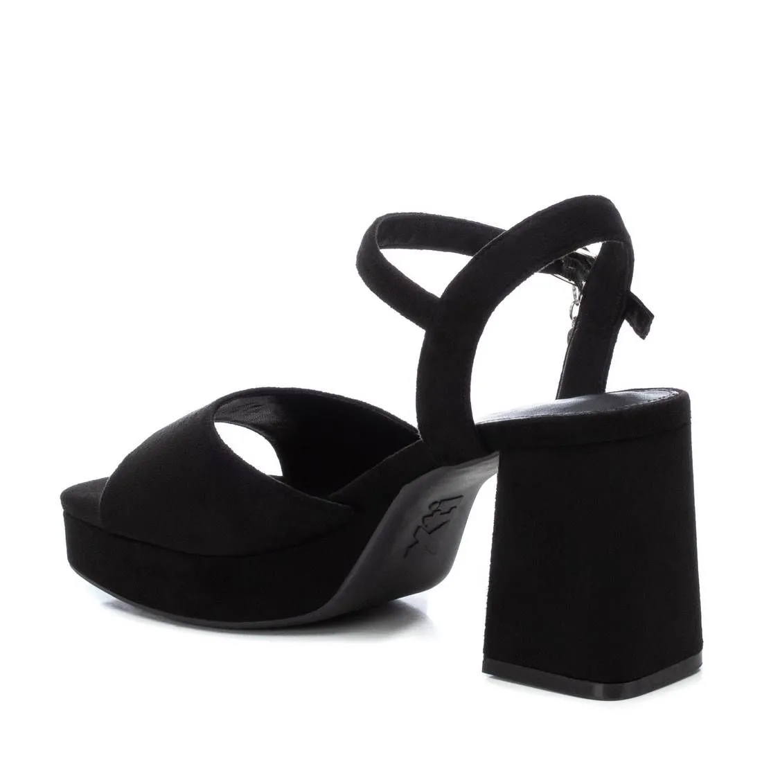 Women's Heeled Suede Sandals With Platform By XTI