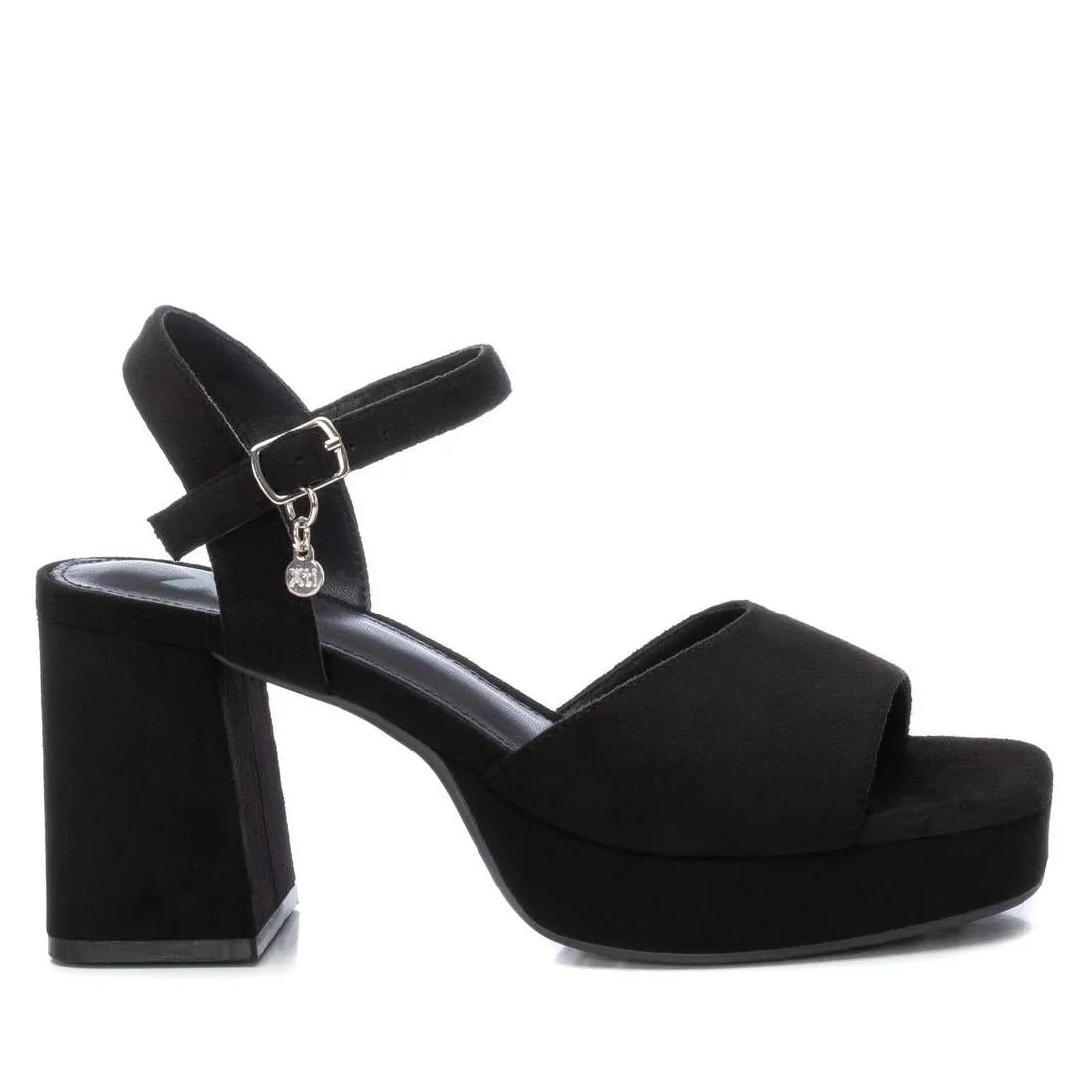 Women's Heeled Suede Sandals With Platform By XTI