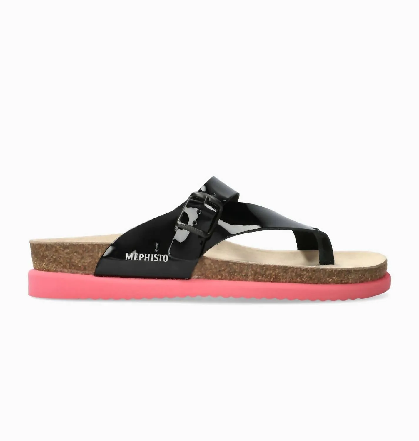 Women's Helen Sandal In Black Vernis