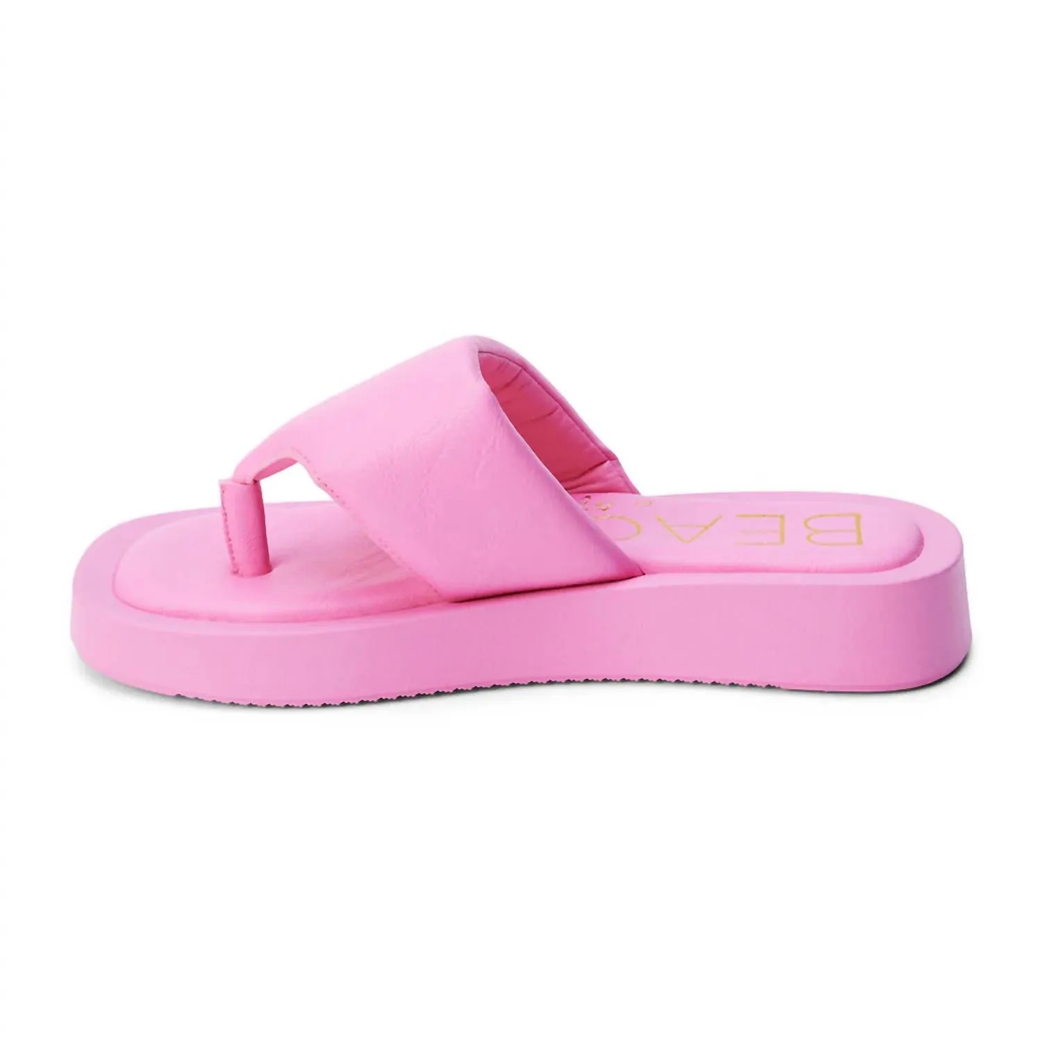 Women's Izzie Thong Sandal In Hot Pink