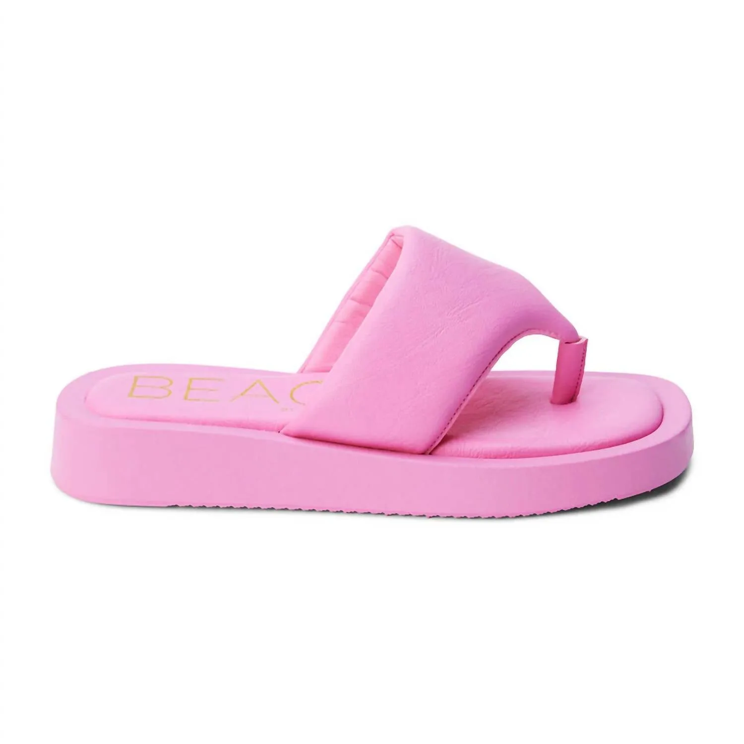 Women's Izzie Thong Sandal In Hot Pink