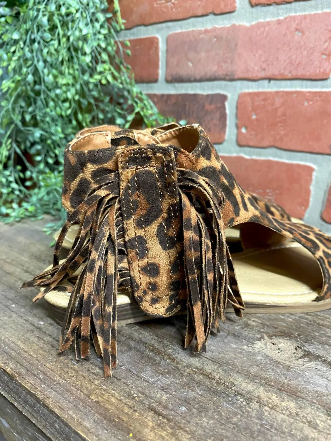 Women's Jas Sandal In Leopard