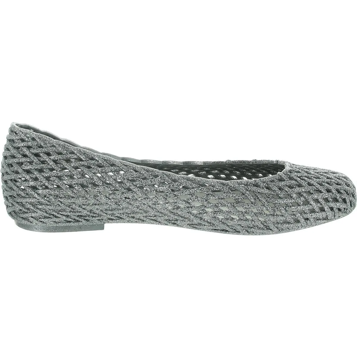 Womens Jelly Textured Ballet Flats