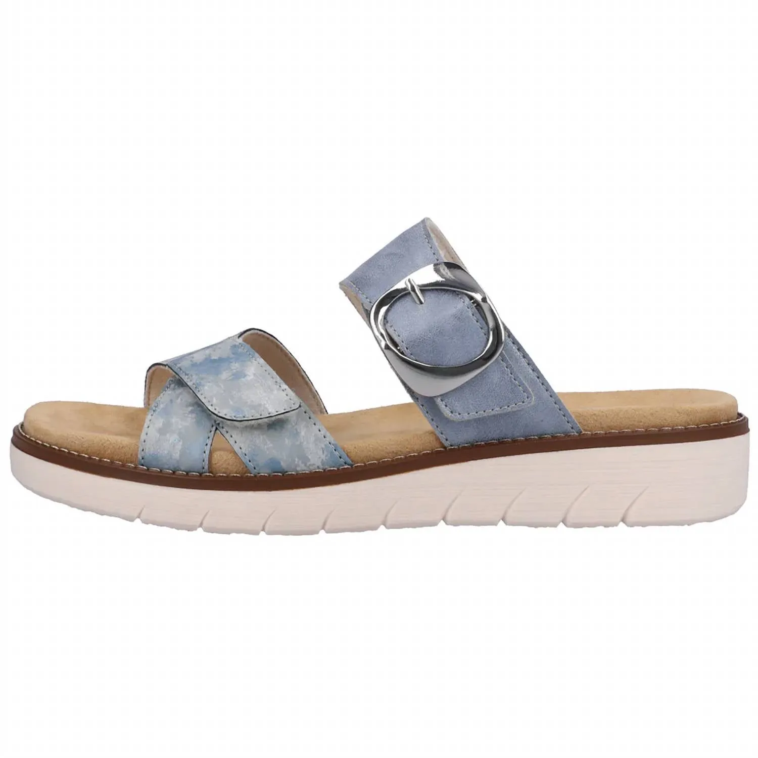 Women's Jocelyn 48 Leather Sandal In Blue