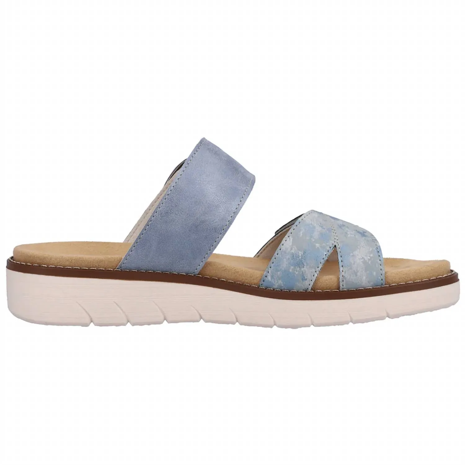 Women's Jocelyn 48 Leather Sandal In Blue