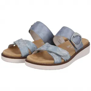 Women's Jocelyn 48 Leather Sandal In Blue